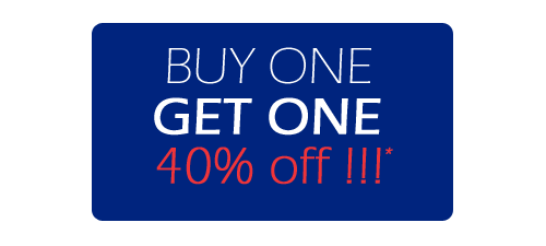 BUY ONE GET ONE 40% OFF, EMAIL ONLY SALE !!!